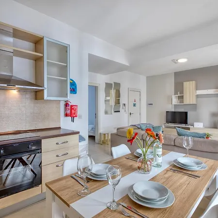 公寓式酒店 5 Star - Stylish Modern In St Julians