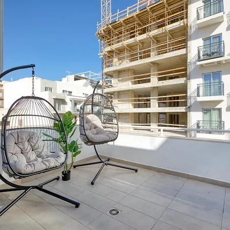 5 Star - Stylish Modern In St Julians 公寓式酒店 Saint Julian's